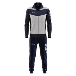 TUTA SPORTIVA GIVOVA LUXURY VISA UOMO DONNA FULL ZIP SPORT PALESTRA RUNNING - GI