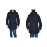 Trench Uomo con Cappuccio Parka Giubbotto GANCIO - Elegante e Impermeabile - - S