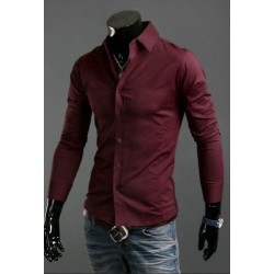 CAMICIA UOMO SLIM FIT SARTORIALE COTONE S M L XL XXL 3XL 4XL 5XL 6XL 7XL ??????