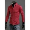 CAMICIA UOMO SLIM FIT SARTORIALE COTONE S M L XL XXL 3XL 4XL 5XL 6XL 7XL ??????