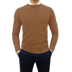 MAGLIONI GIROCOLLO IN CASHMERE E LANA MAGLIE UOMO SLIM FIT TAGLIA S M L XL XXL