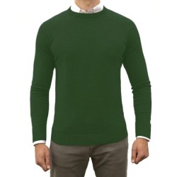 MAGLIONI GIROCOLLO IN CASHMERE E LANA MAGLIE UOMO SLIM FIT TAGLIA S M L XL XXL