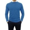 MAGLIONI GIROCOLLO IN CASHMERE E LANA MAGLIE UOMO SLIM FIT TAGLIA S M L XL XXL