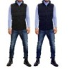 GIUBBOTTO UOMO SMANICATO GILET TRAPUNTA IMPERMEABILE M L XL XXL 3XL 4XL ANTIPIOG