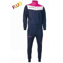 TUTA SPORTIVA FULL ZIP GIVOVA UNISEX UOMO DONNA  PER SPORT PALESTRA TEMPO LIBERO