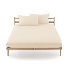 COMPLETO LETTO MATRIMONIALE 2 FEDERE 2 LENZUOLA SOPRA E SOTTO COTONE-Made in Ita