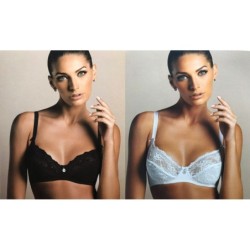 REGGISENO LAURA BIAGIOTTI 90341 SFODERATO SENZA FERRETTO COPPA C INTIMO PIZZO -