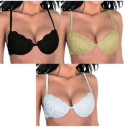 REGGISENO ARIS SONIA IN PIZZO CON IMBOTTITURA MICROFIBRA CON FERRETTO COPPA B -