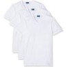 SET DA 3 T-SHIRT UOMO GIROCOLLO SCOLLO V NAVIGARE 100% COTONE PETTINATO