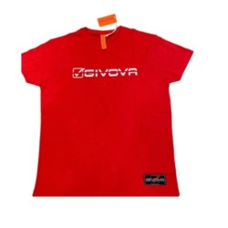 T-shirt Uomo Givova Maglia Maglietta Regular manica corta cotone M L XL XXL