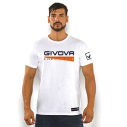 T-shirt Uomo Givova Maglia Maglietta Regular manica corta cotone M L XL XXL