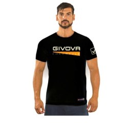 T-shirt Uomo Givova Maglia Maglietta Regular manica corta cotone M L XL XXL