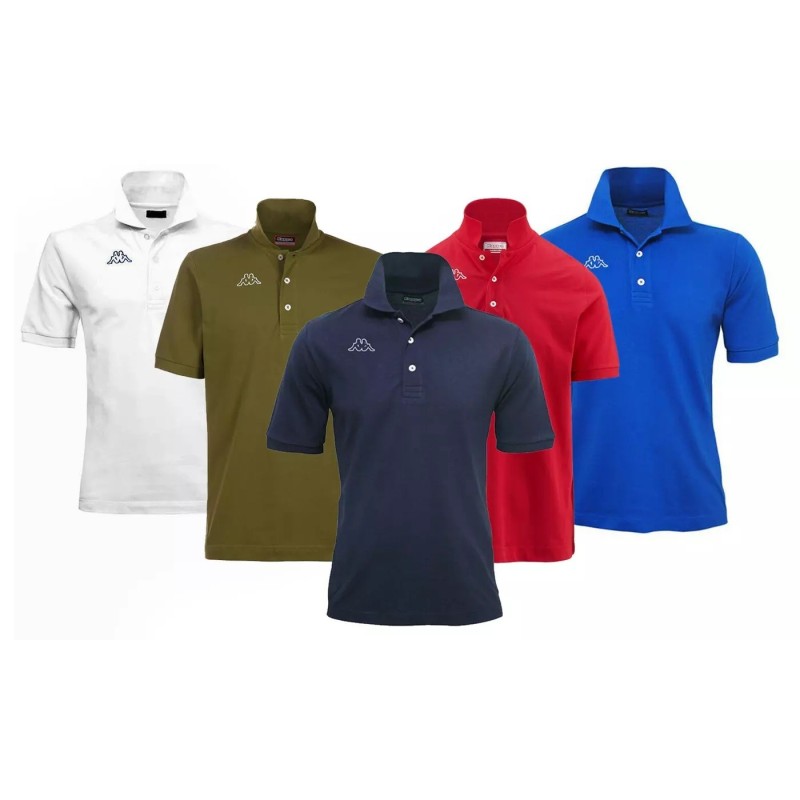 Polo Kappa Life da Uomo: Eleganza e Comfort in 100% Cotone Piquet