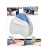 CUSCINO PER GAMBE MEMORY FOAM SUPPORTO ORTOPEDICO GINOCCHIA SCHIENA - Made in It